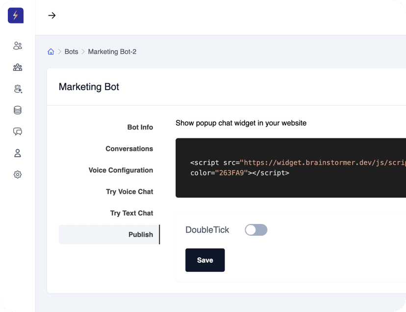Deploy on Voice Channels