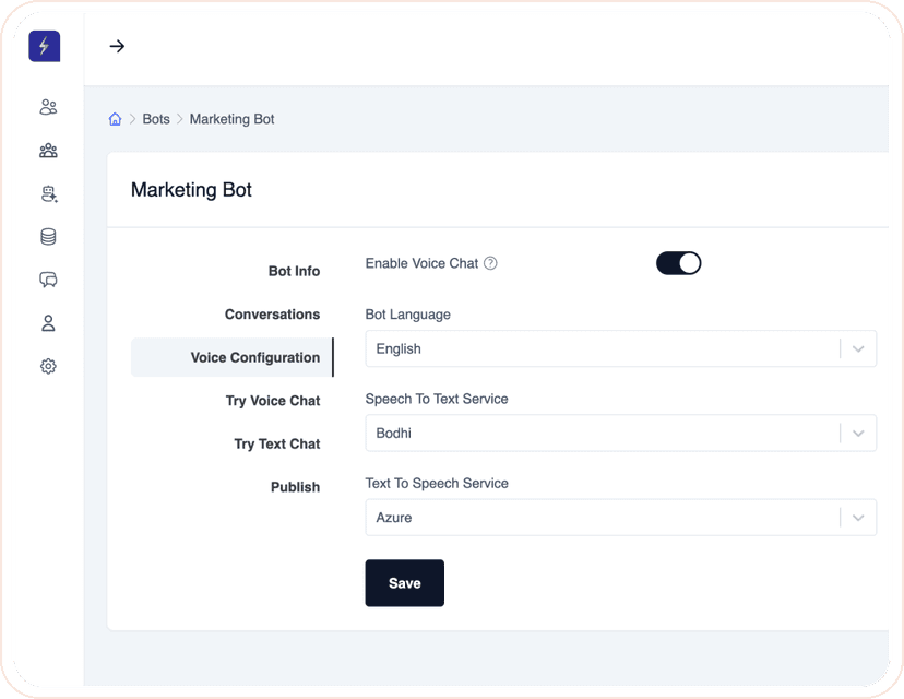 AI-Powered Conversational Speech